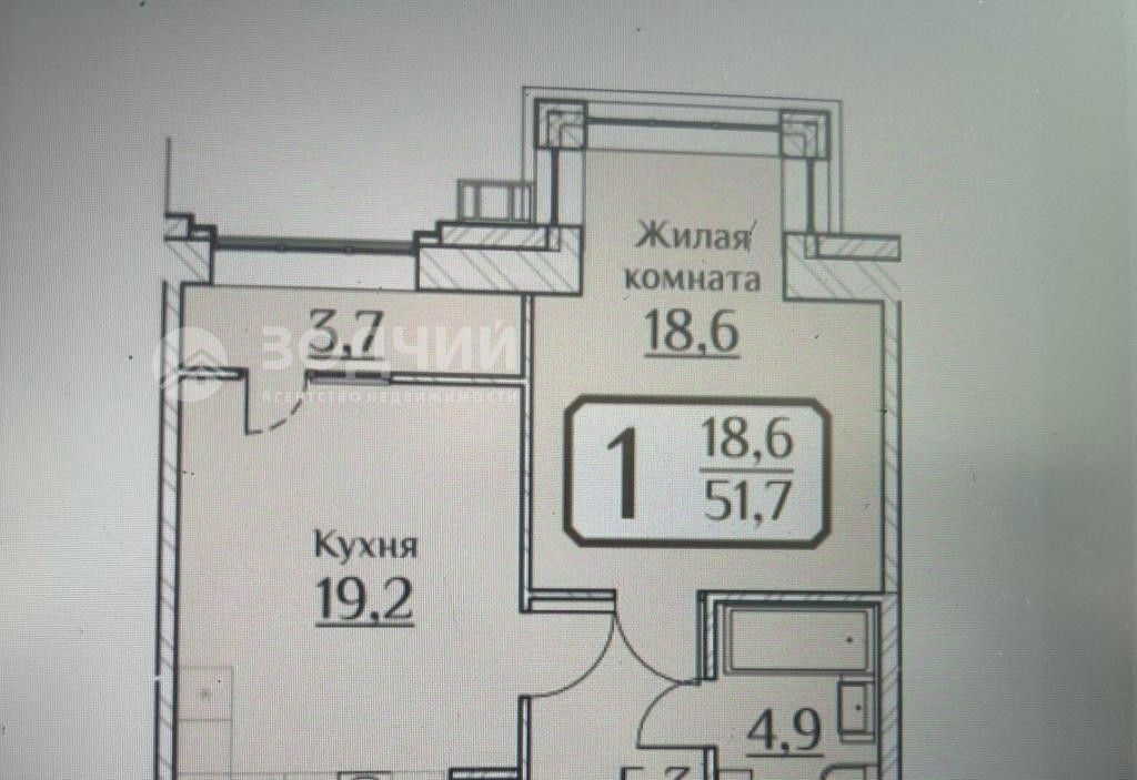 квартира г Чебоксары р-н Московский ул Дегтярева 15к/2 фото 1