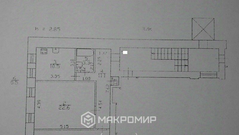 квартира г Санкт-Петербург метро Горьковская ул Мира 35 фото 2