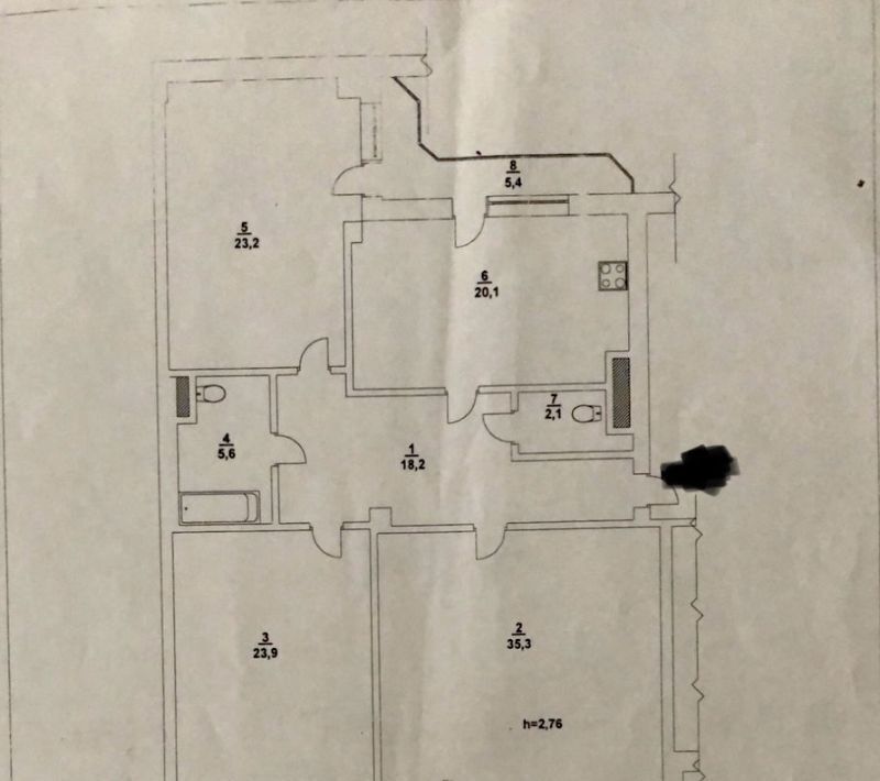 квартира г Саратов р-н Фрунзенский ул им Яблочкова П.Н. 26/28 фото 2