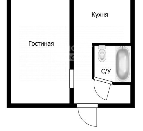 квартира г Томск р-н Ленинский микрорайон Каштак-1 Каштак ул Карла Ильмера 1 фото 18