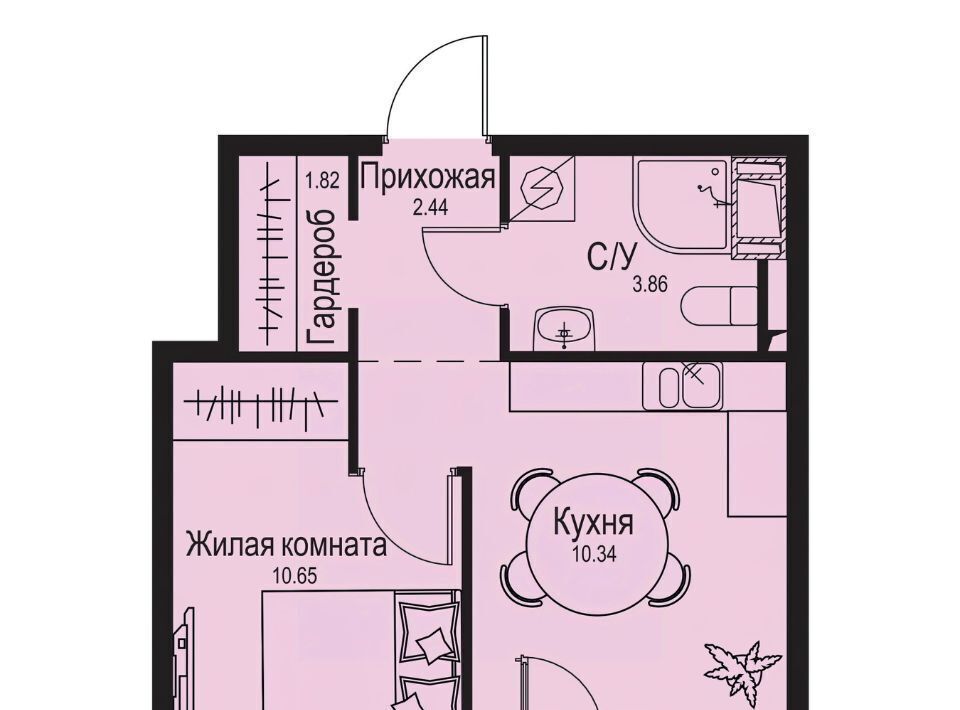 квартира р-н Всеволожский д Новосергиевка Заневское городское поселение, Улица Дыбенко фото 1