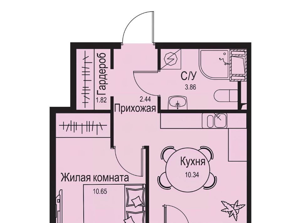 квартира р-н Всеволожский д Новосергиевка Заневское городское поселение, Улица Дыбенко фото 1