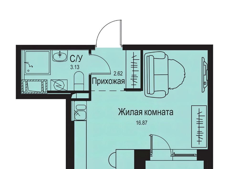 квартира р-н Всеволожский д Новосергиевка Заневское городское поселение, Улица Дыбенко фото 1