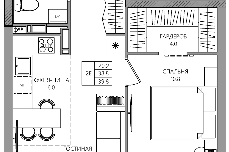 квартира г Пермь р-н Индустриальный городской округ Пермь, Капитана Гастелло, 15 фото 1