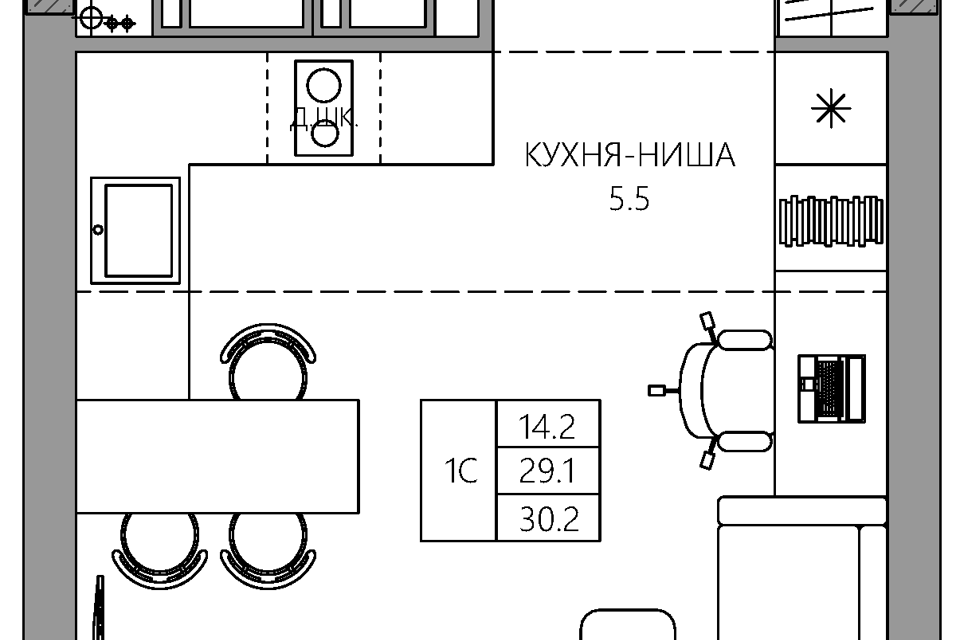 квартира г Пермь р-н Индустриальный городской округ Пермь, Капитана Гастелло, 15 фото 1