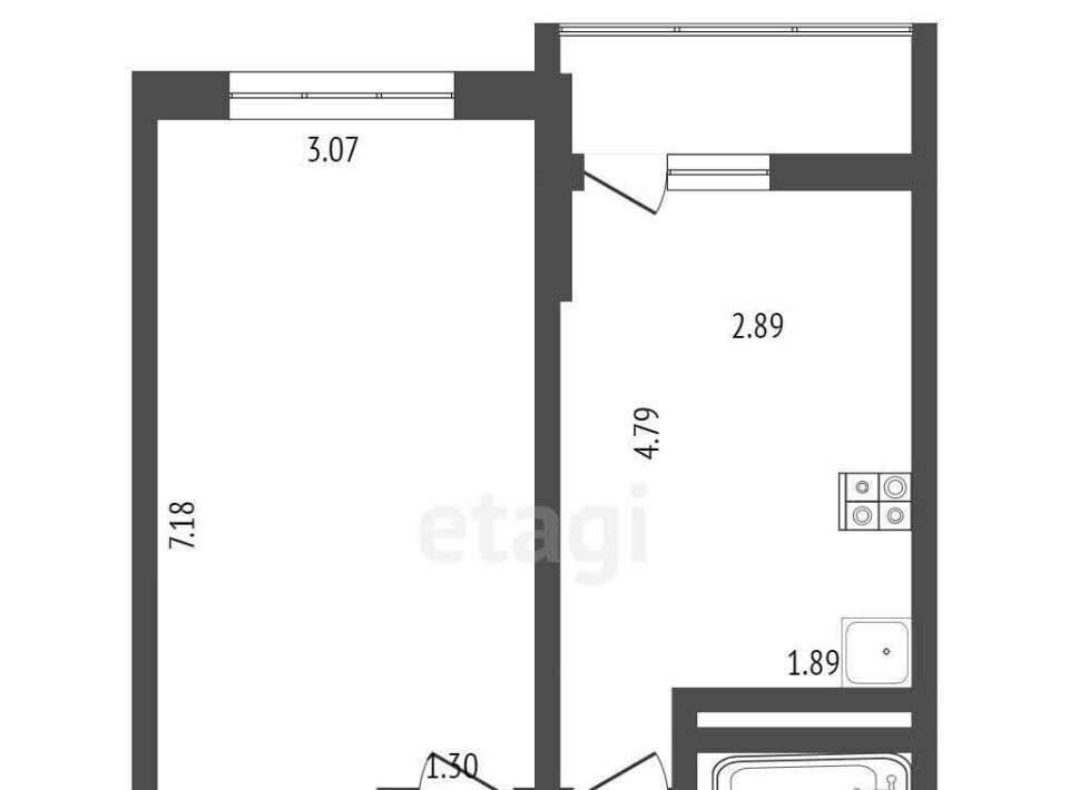 квартира г Ростов-на-Дону р-н Октябрьский ул Шеболдаева 95с/2 фото 2