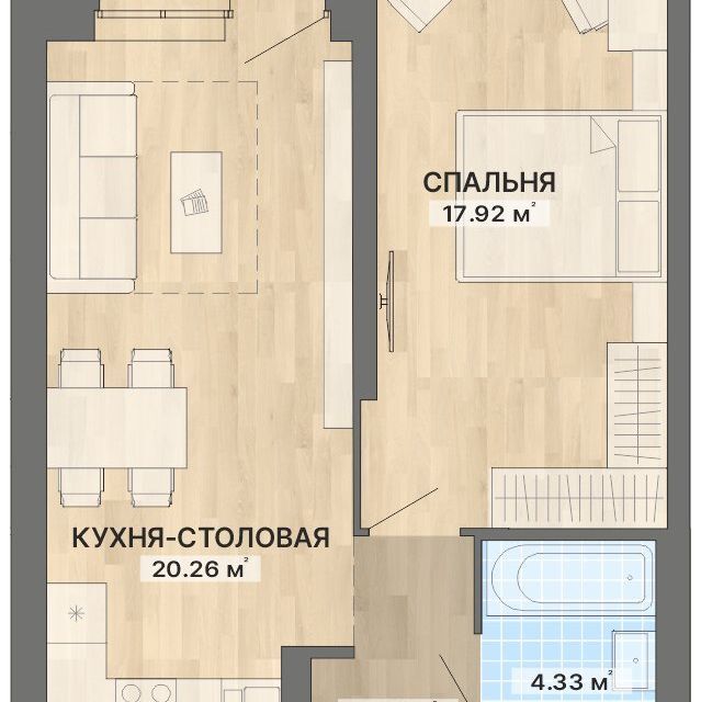 квартира г Екатеринбург Академический Екатеринбург городской округ, Академический фото 1