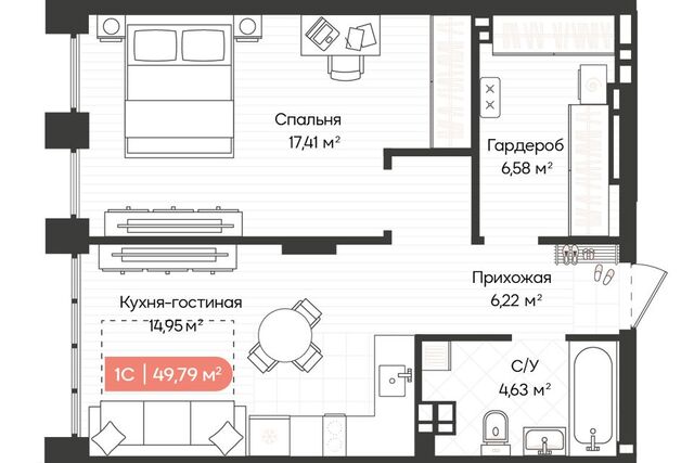 квартира р-н Октябрьский городской округ Новосибирск фото