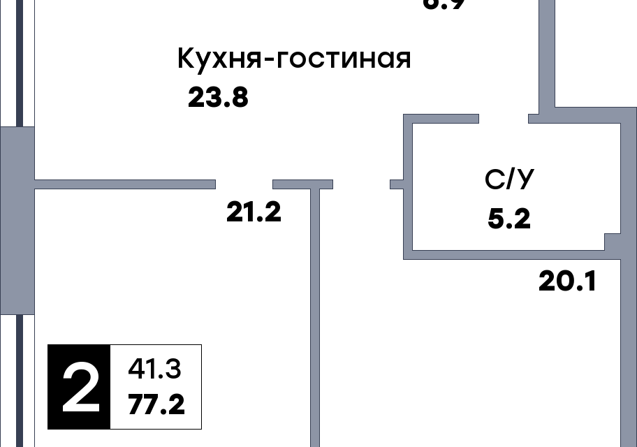 квартира г Самара р-н Ленинский Самара городской округ, Жилой комплекс Кватро фото 1