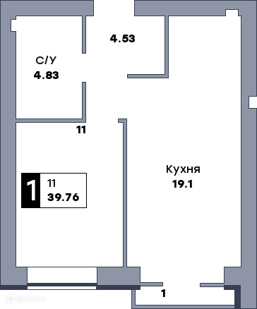 квартира г Самара р-н Куйбышевский Самара городской округ, Куйбышевский фото 1