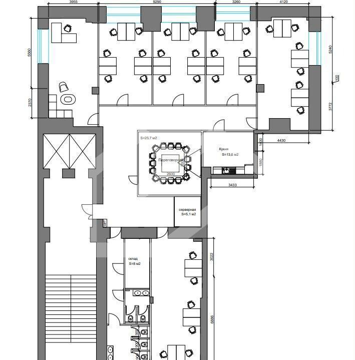 офис г Москва метро ВДНХ пр-кт Мира 124к/6 фото 2