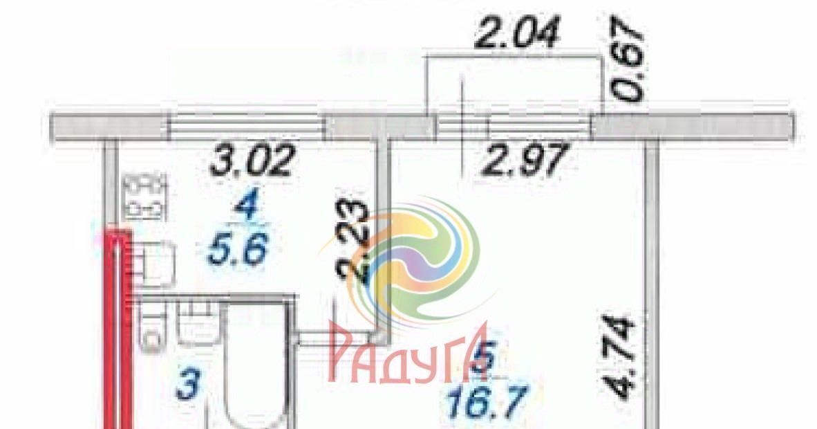 квартира р-н Тейковский г Тейково ул Молодежная 2 фото 20