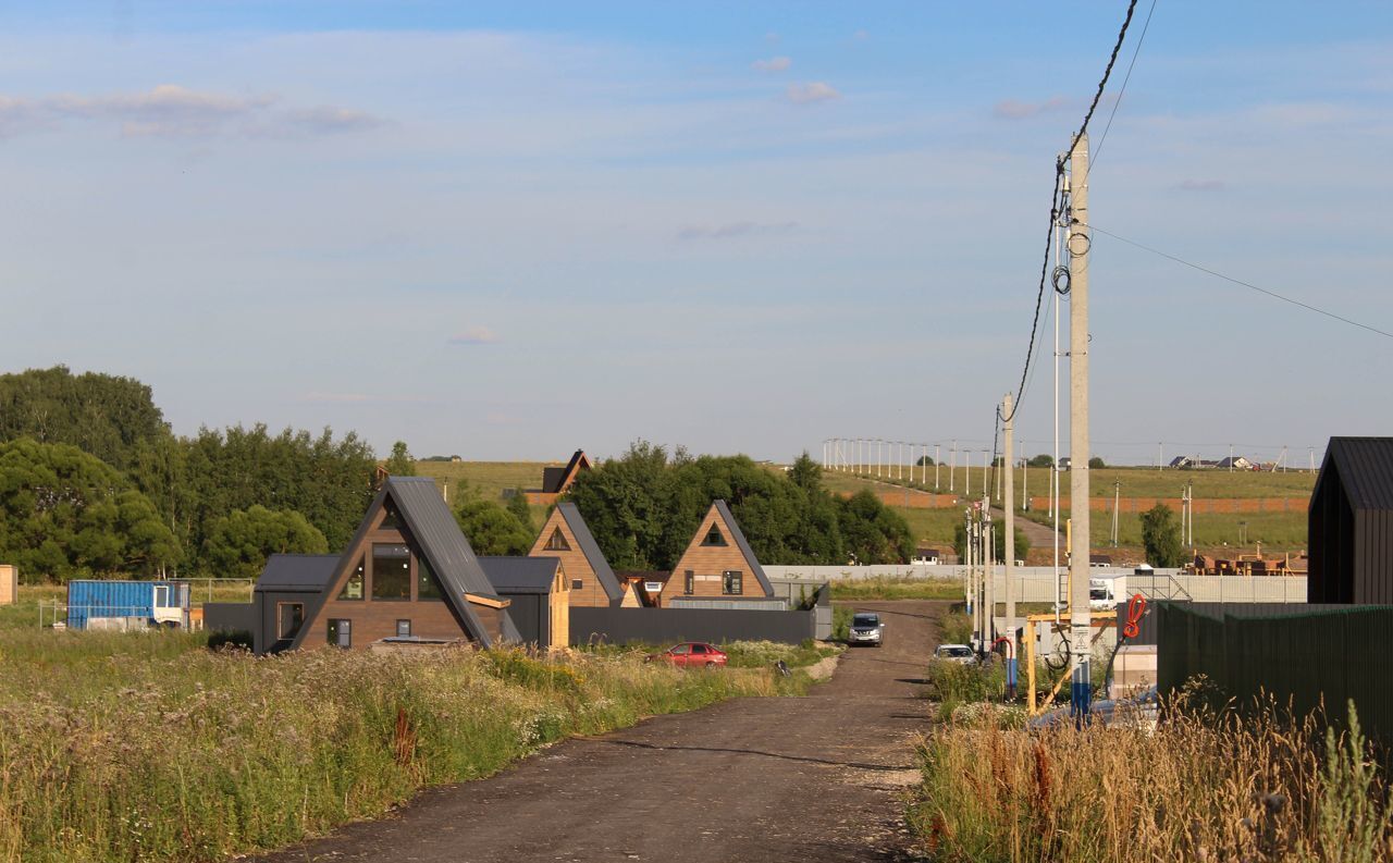 земля городской округ Домодедово 9762 км, коттеджный пос. Юсупово парк, д. Матчино, Новокаширское шоссе фото 3