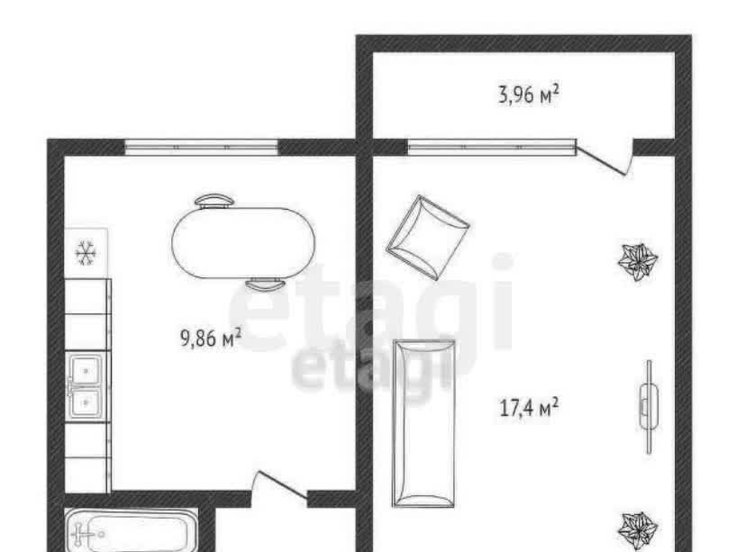 квартира г Махачкала р-н Ленинский ул Времена года 7е фото 18