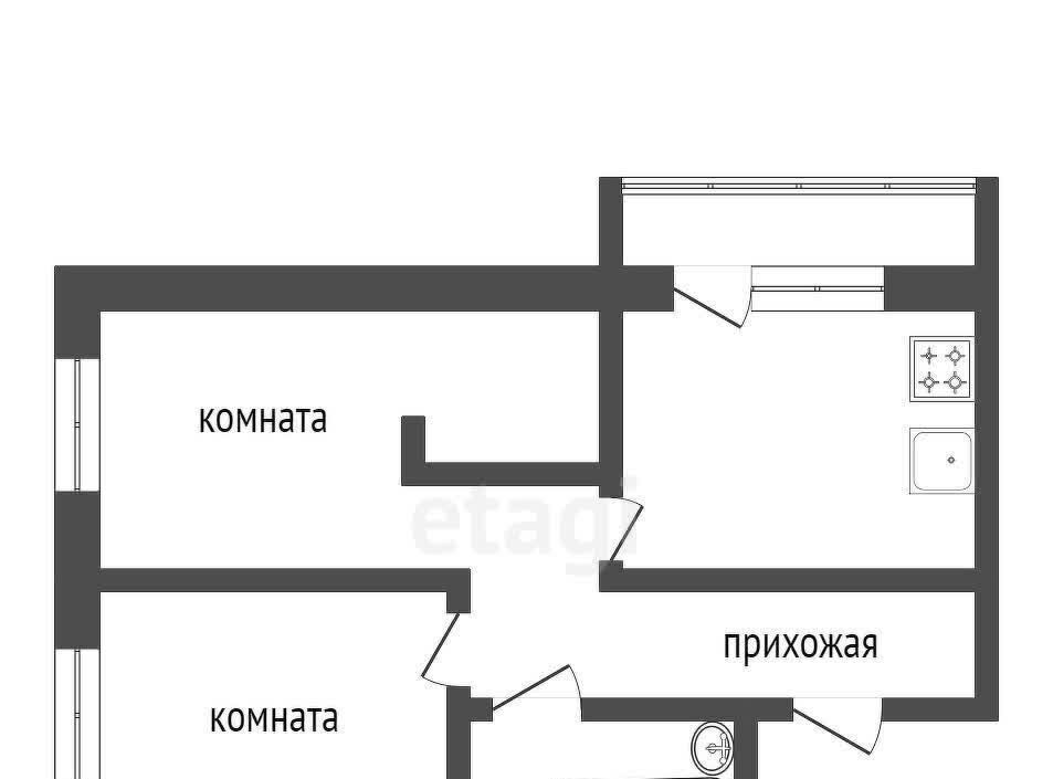 квартира г Красноярск р-н Советский ул 78 Добровольческой Бригады 25 фото 29