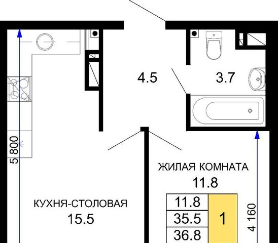 р-н Прикубанский ЖК «Дыхание» фото