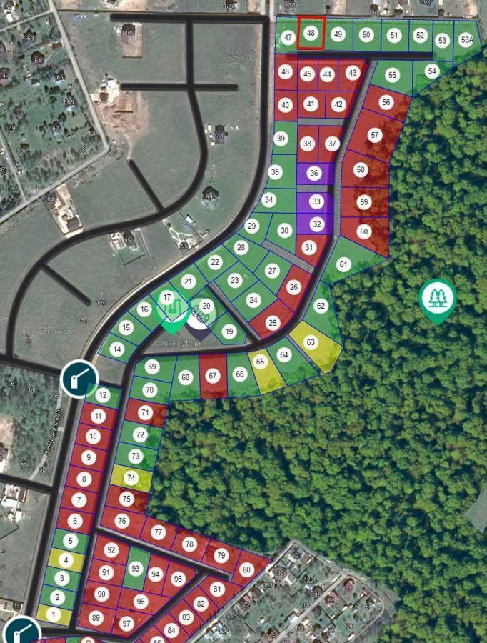 земля городской округ Истра п Глебовский 47 км, коттеджный пос. Майские Дачи, 48, г. о. Истра, Волоколамское шоссе фото 1