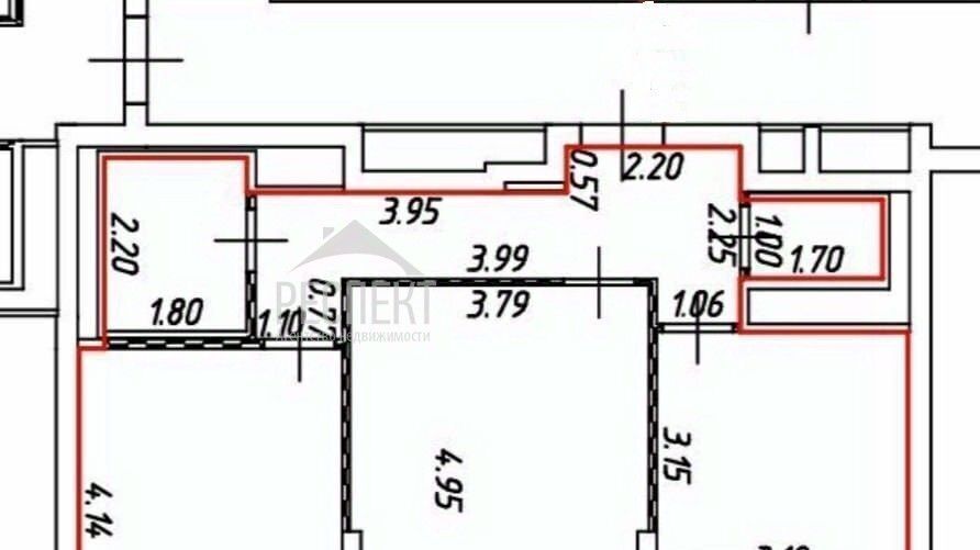 квартира г Москва метро Черкизовская ул Амурская 2/3 1 фото 15