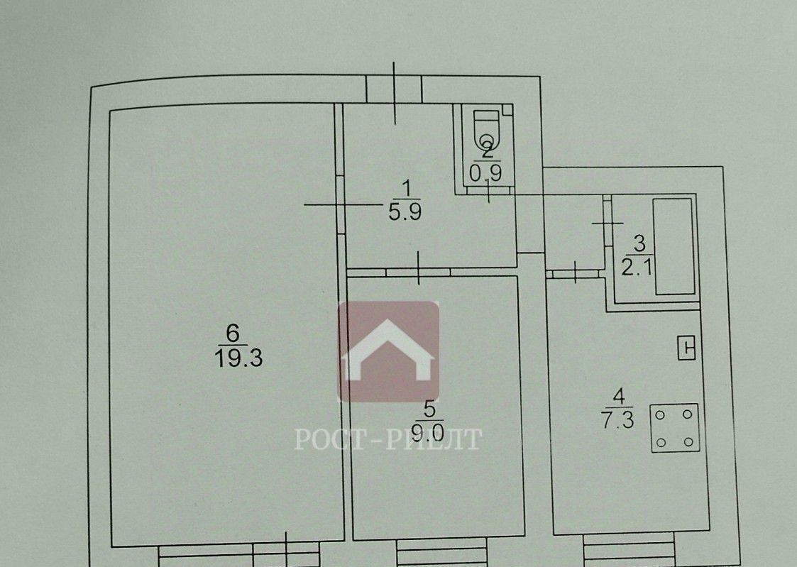 квартира г Саратов р-н Волжский ул им Лермонтова М.Ю. 11/15 фото 2