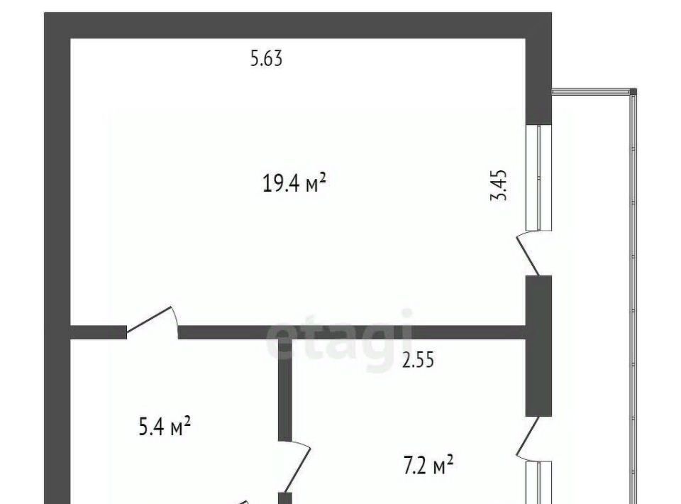 квартира г Симферополь р-н Киевский ул им. Матэ Залки фото 2