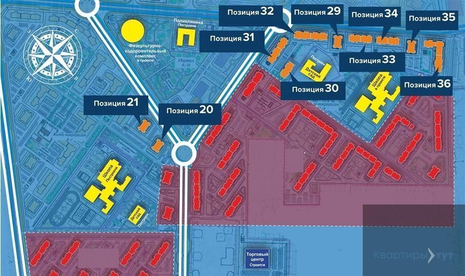 квартира г Воронеж р-н Советский Шилово ул Острогожская ЖК «Ласточкино» поз. 34 фото 8