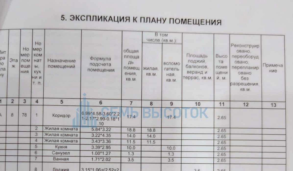 квартира г Подольск бул. 65-летия Победы, 12к 1, Подольск фото 33