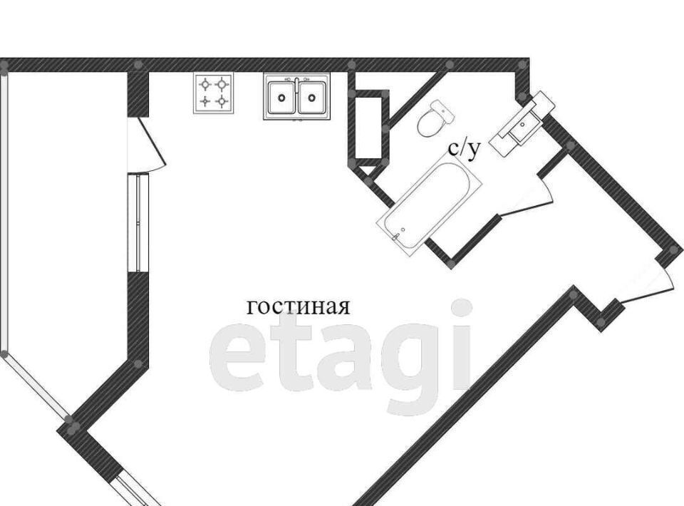 квартира г Сургут ул Ивана Захарова 20 31Б фото 2