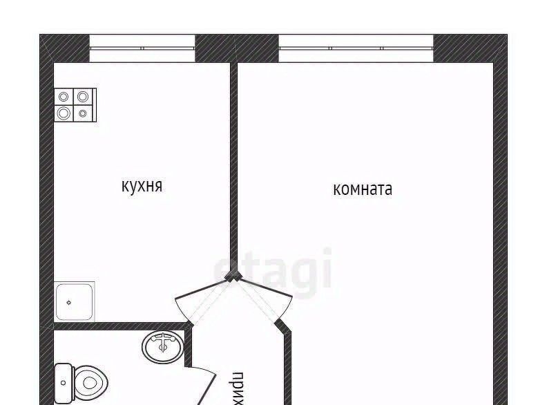 квартира р-н Волховский г Волхов ул Федюнинского 10б Волховское городское поселение фото 2