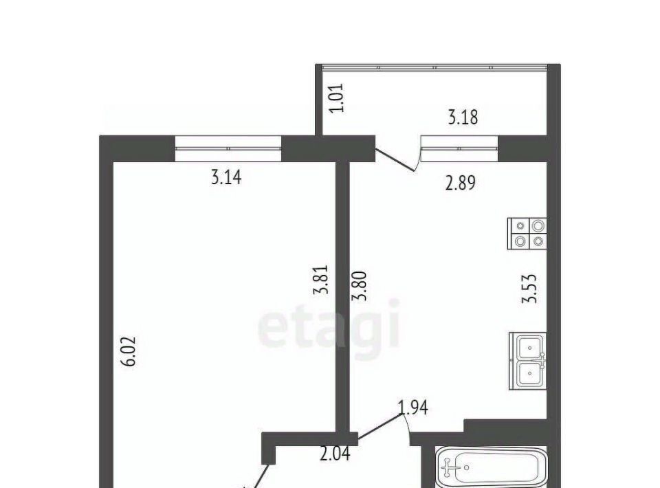 квартира р-н Лямбирский с Атемар ул Центральная 31 фото 2