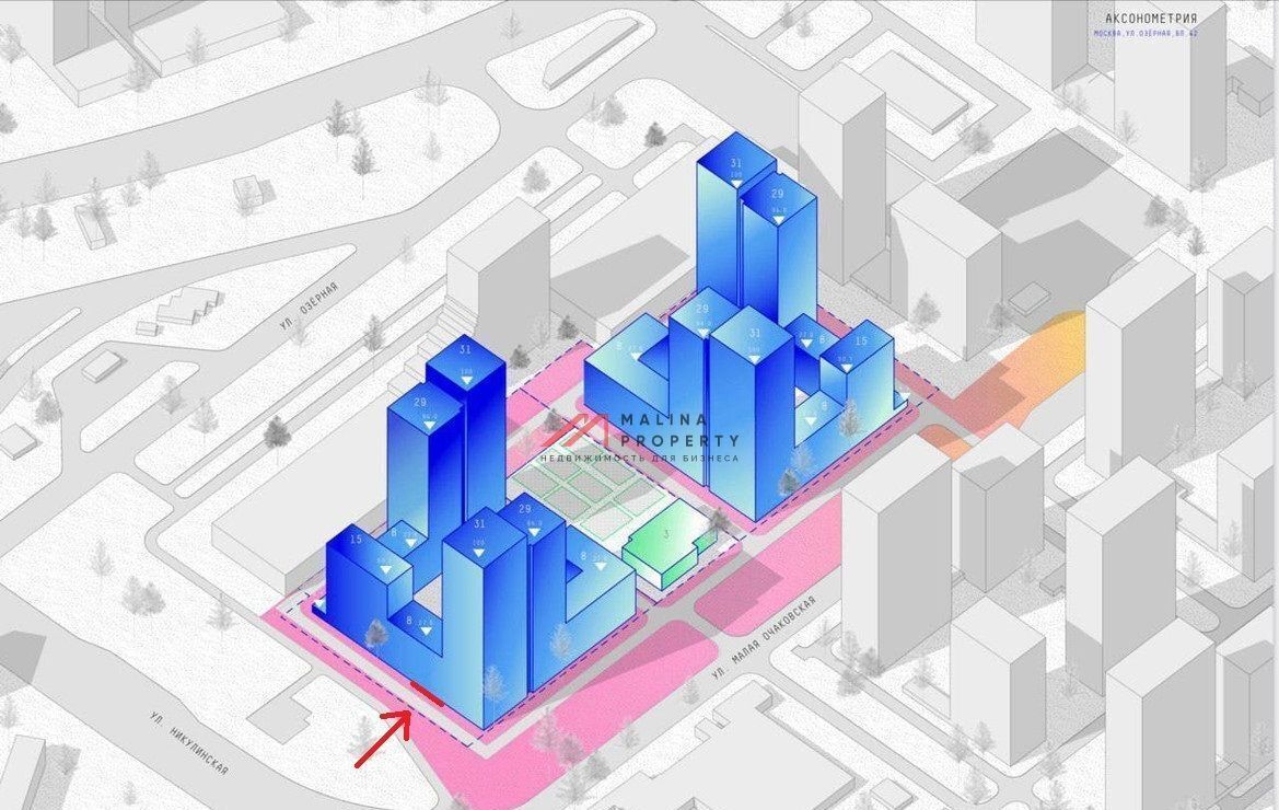 торговое помещение г Москва метро Озерная ул Озёрная 42с/7 муниципальный округ Очаково-Матвеевское фото 3