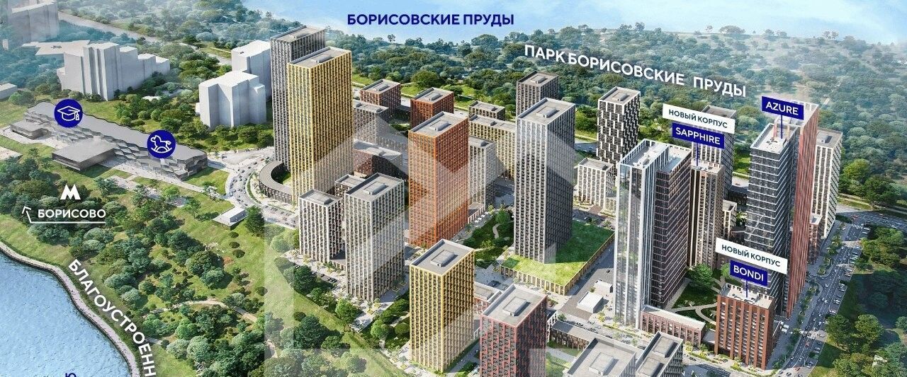 свободного назначения г Москва метро Борисово ЖК Вэйв муниципальный округ Москворечье-Сабурово фото 3