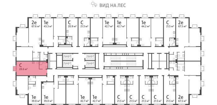 квартира г Москва метро Битцевский парк ул Красного Маяка 26 ЖК «Parkside» муниципальный округ Чертаново Центральное фото 2