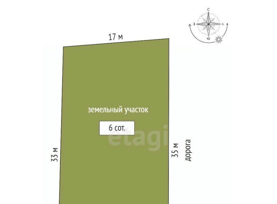 земля р-н Симферопольский с Краснолесье ул Счастливая 99 с пос, Добровское фото 1