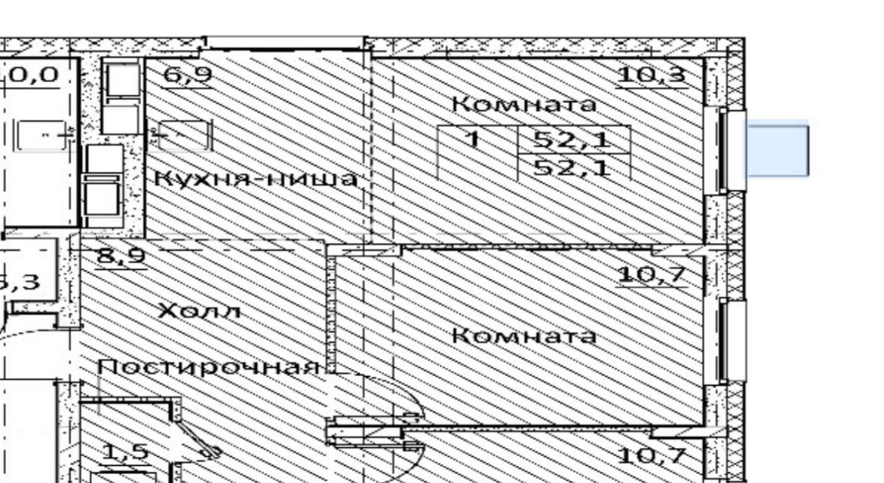 квартира г Люберцы микрорайон Зенино ЖК Самолет мкр, проезд Некрасовский, 11, Некрасовка фото 19