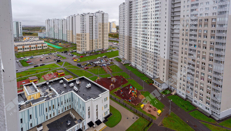 квартира г Санкт-Петербург метро Девяткино дор Муринская 12к/2 Ленинградская область фото 11