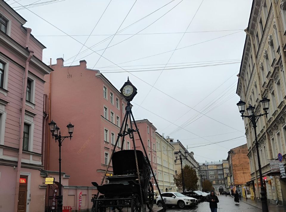 квартира г Санкт-Петербург метро Площадь Восстания Пески пер Дегтярный 1/8а округ Смольнинское фото 32