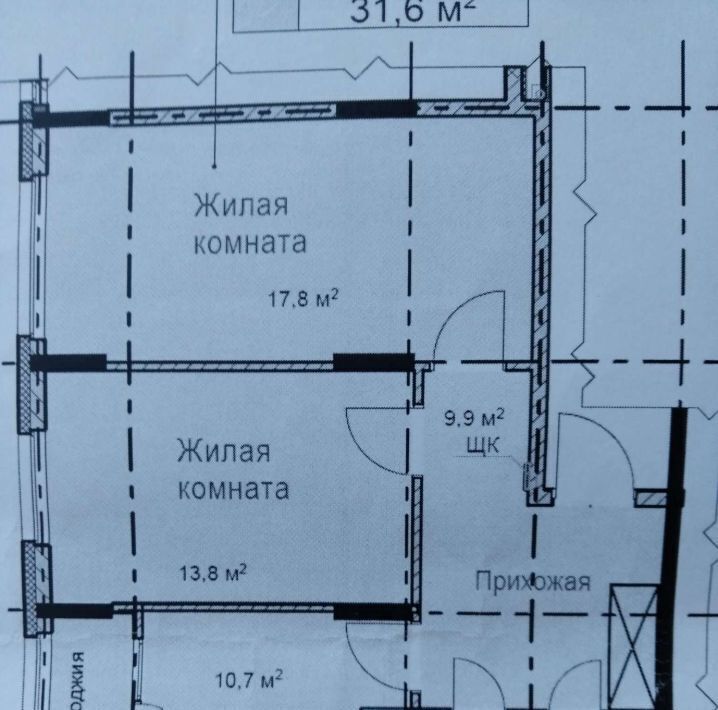 квартира г Нижний Новгород Горьковская ул Мечтателей 4 фото 14