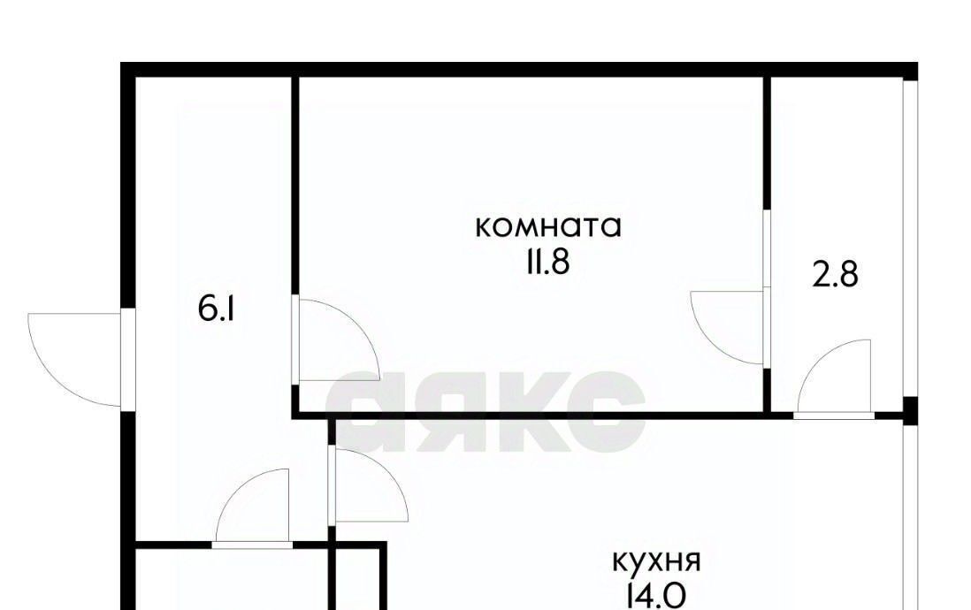 квартира г Краснодар р-н Прикубанский ул им. Ивана Беличенко фото 16