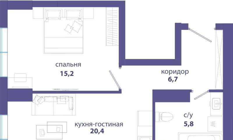 квартира г Москва метро Молодежная ул Нижние Мнёвники муниципальный округ Хорошёво-Мнёвники фото 1