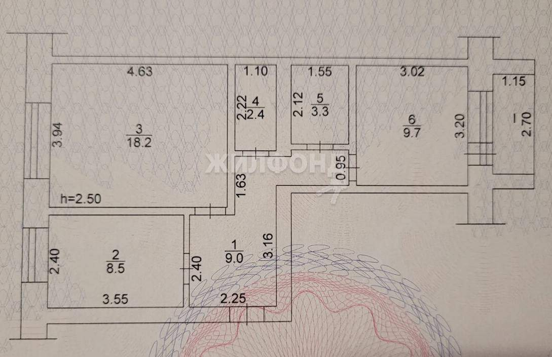 квартира г Томск с Тимирязевское ул Октябрьская 91а фото 21