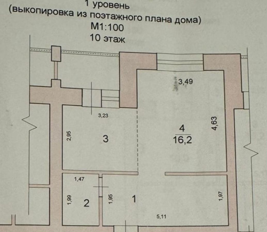 квартира г Волгоград р-н Советский ул Авиаторская 3а фото 21