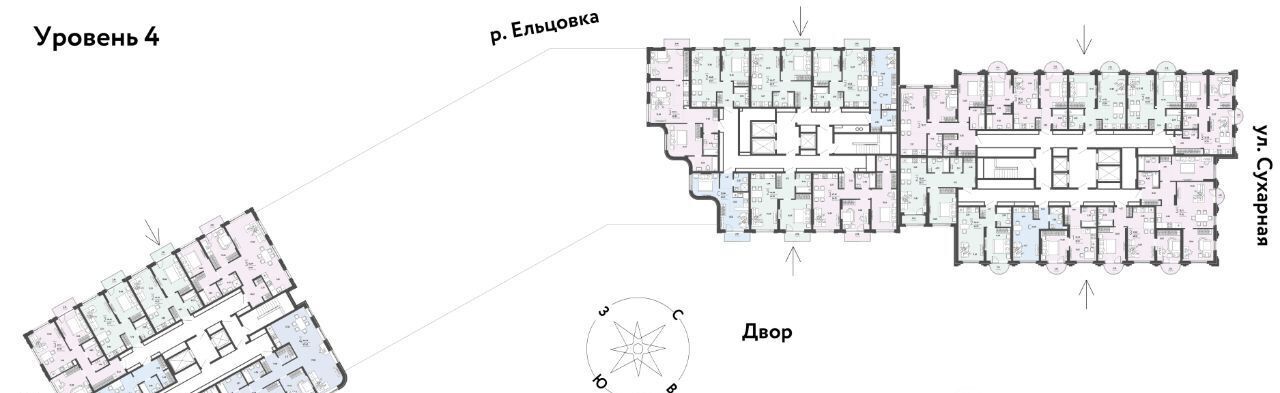 квартира г Новосибирск метро Площадь Гарина-Михайловского ул Сухарная 109/2 фото 3