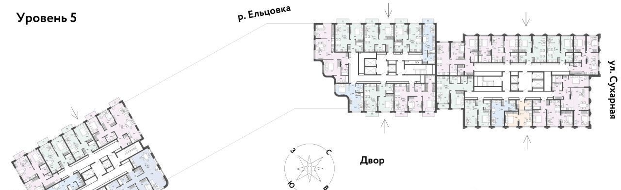 квартира г Новосибирск метро Площадь Гарина-Михайловского р-н Заельцовский Аэропорт фото 2