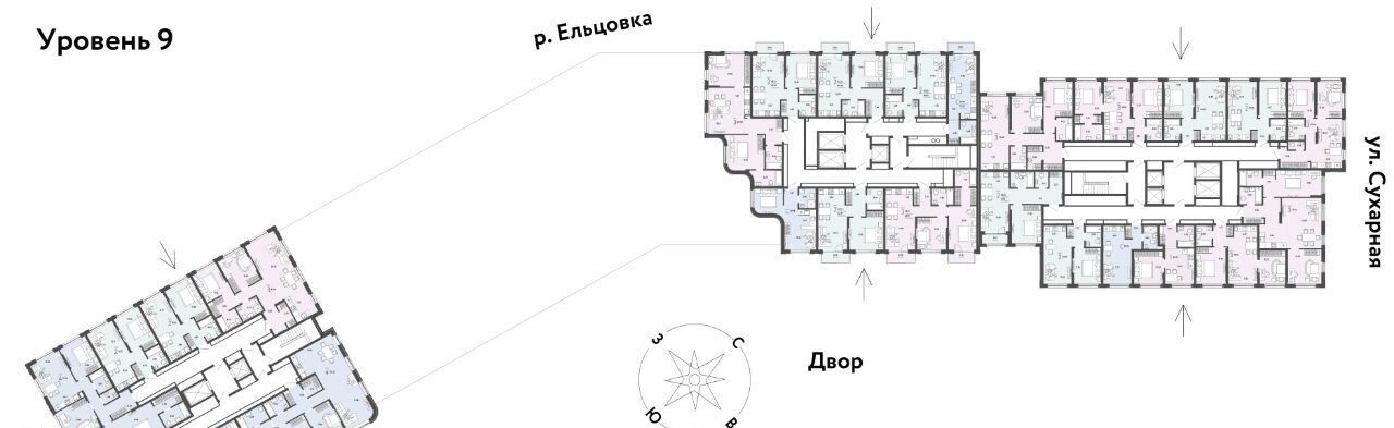 квартира г Новосибирск метро Площадь Гарина-Михайловского Аэропорт фото 3