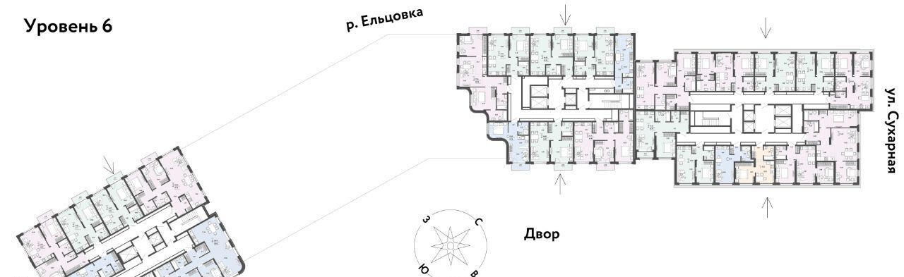 квартира г Новосибирск метро Площадь Гарина-Михайловского ул Сухарная 109/2 фото 2