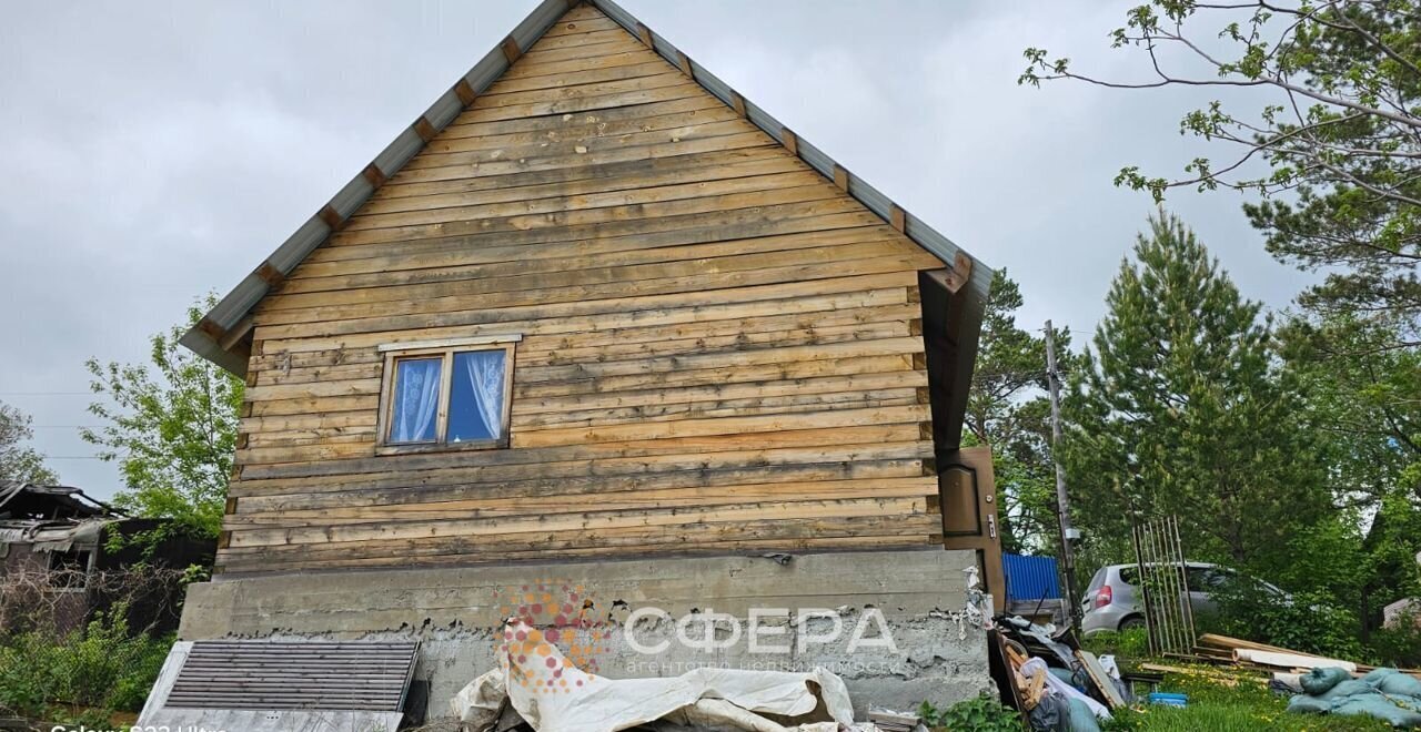 дом г Новосибирск р-н Октябрьский Гусинобродское шоссе, территория СНТ Весна Сибири, 100 фото 8