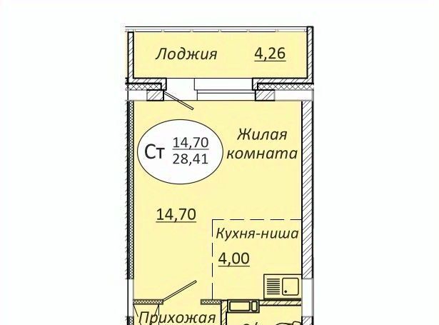 квартира г Новосибирск Золотая Нива ул 2-я Воинская 51 фото 1