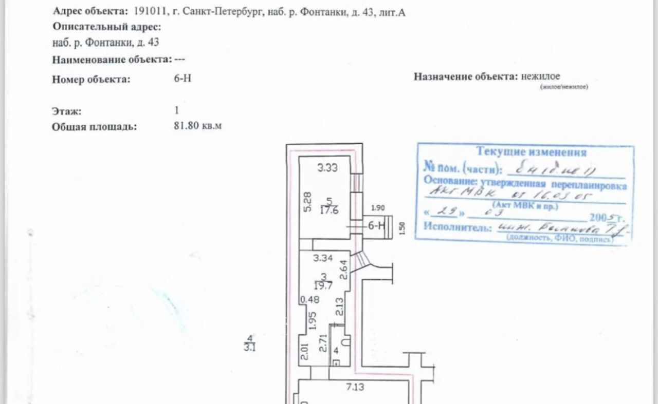 свободного назначения г Санкт-Петербург метро Гостиный Двор наб Реки Фонтанки 43 фото 1