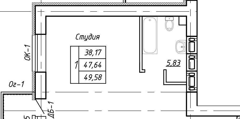 квартира г Оренбург р-н Ленинский ул Уральская 2/9 фото 2