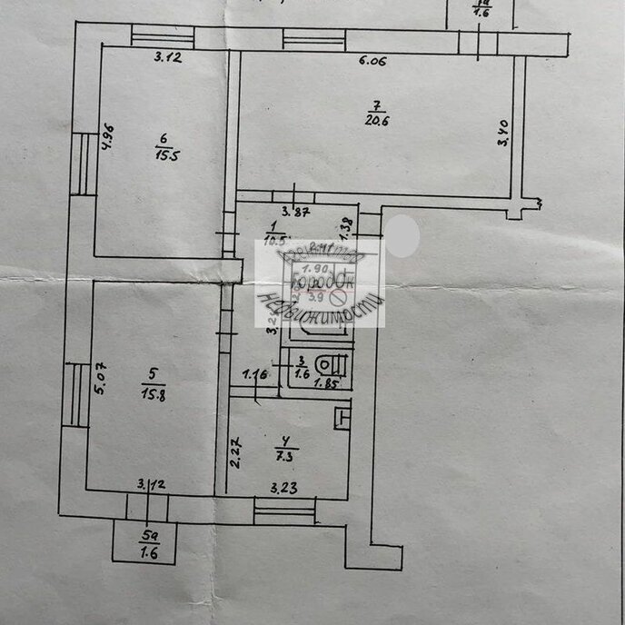 квартира р-н Сакский пгт Новофедоровка ул Сердюкова 6 фото 9